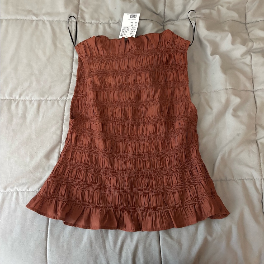 H&M Rust Camisole Top
